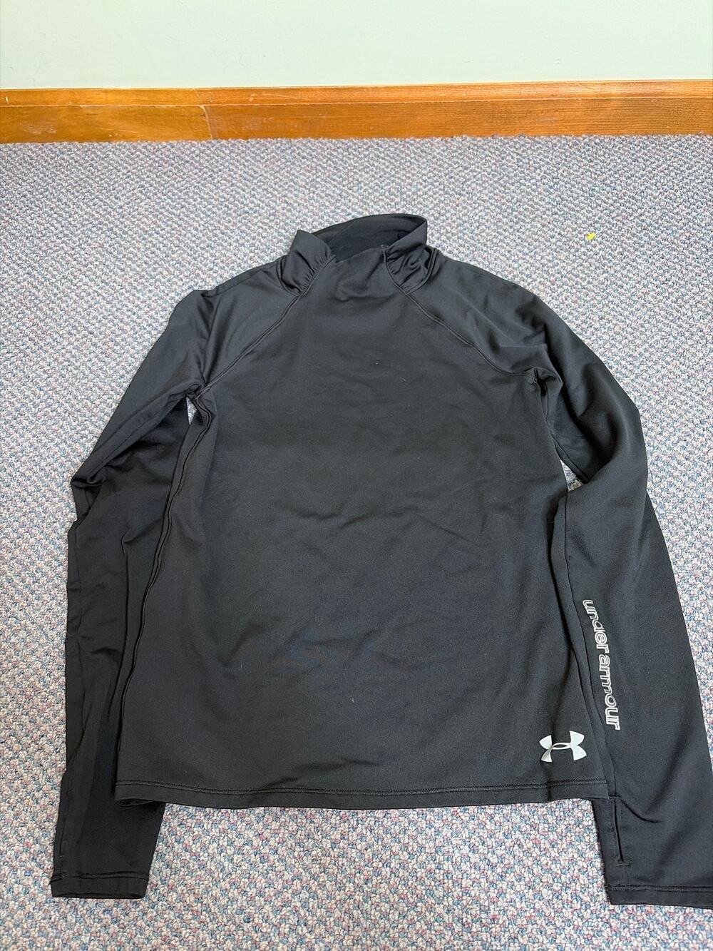 Under Armour Cold Gear Black Baselayer Girls Medium
